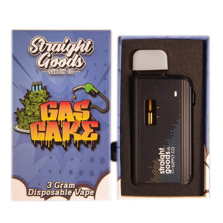 STRAIGHT GOODS THC DISPOSABLE VAPE PEN | 3G