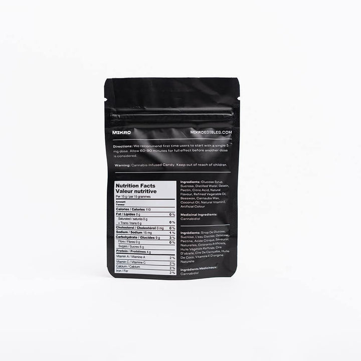 MIKRO CBD GUMMIES | 100MG EDIBLES