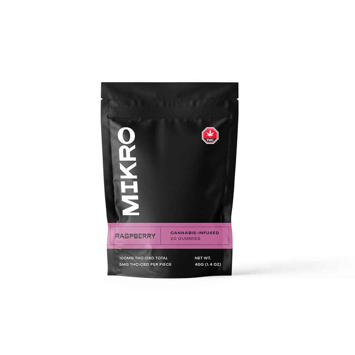 MIKRO THC+CBD 1:1 GUMMIES | 100MG EDIBLES