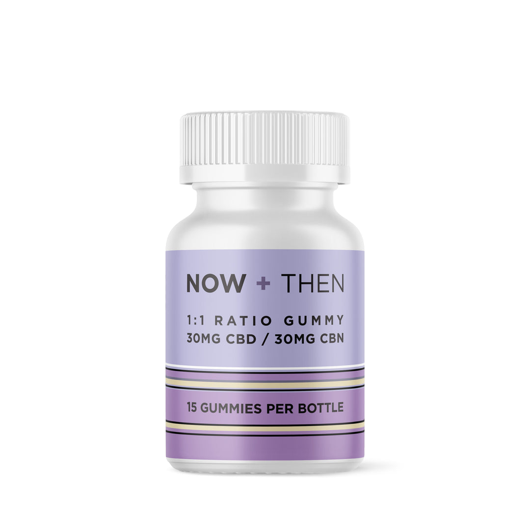 NOW + THEN CBD+CBN 1:1 RATIO GUMMIES | 900MG