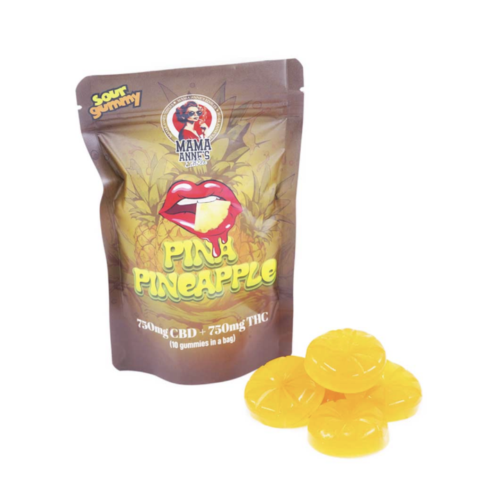 MAMA ANNE'S THC+CBD 1:1 GUMMIES | 1500MG EDIBLES