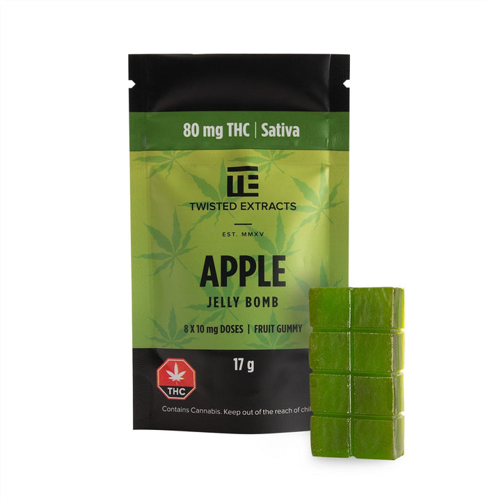 TWISTED EXTRACTS THC JELLY BOMB | 80MG EDIBLES