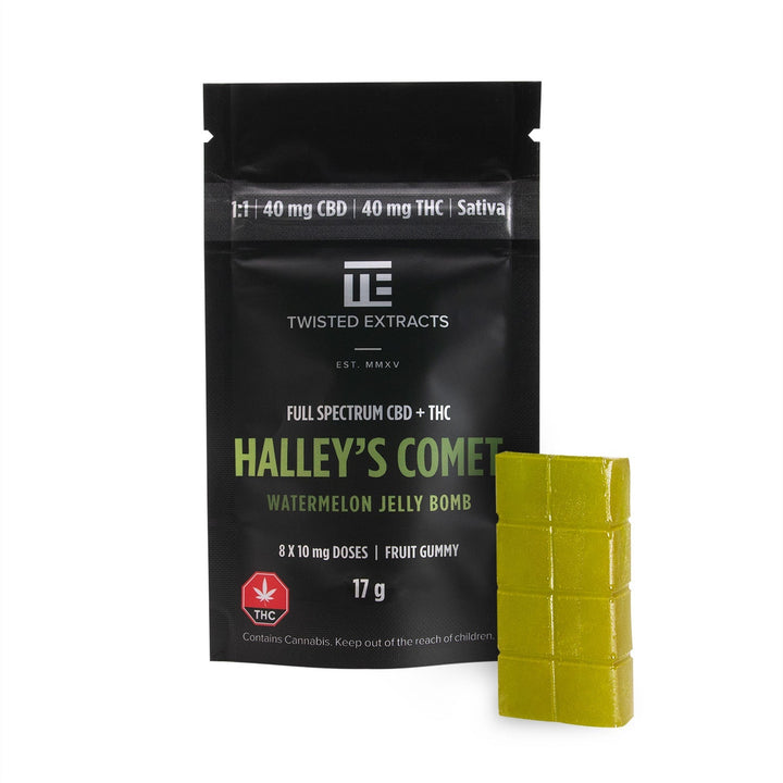 TWISTED EXTRACTS THC+CBD 1:1 BOMB GUMMIES | 80MG EDIBLES