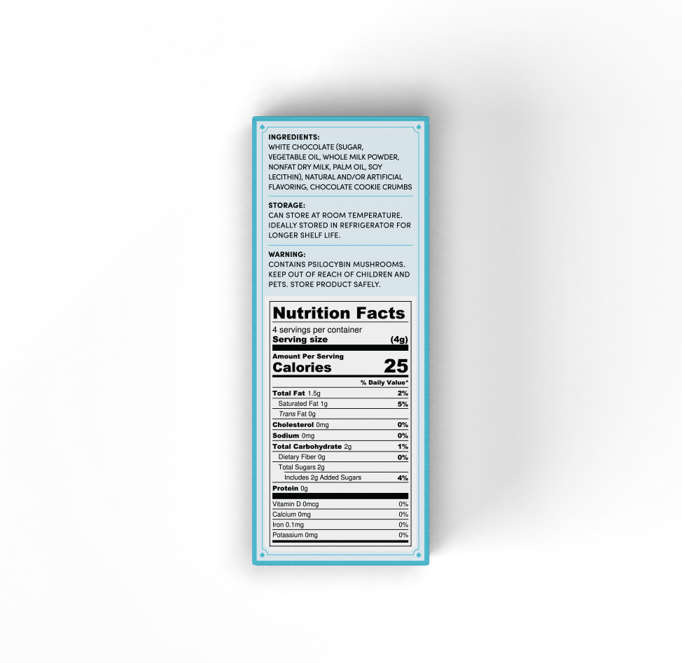 WONDER SHROOMS CHOCOLATE | 1000MG PSILOCYBIN