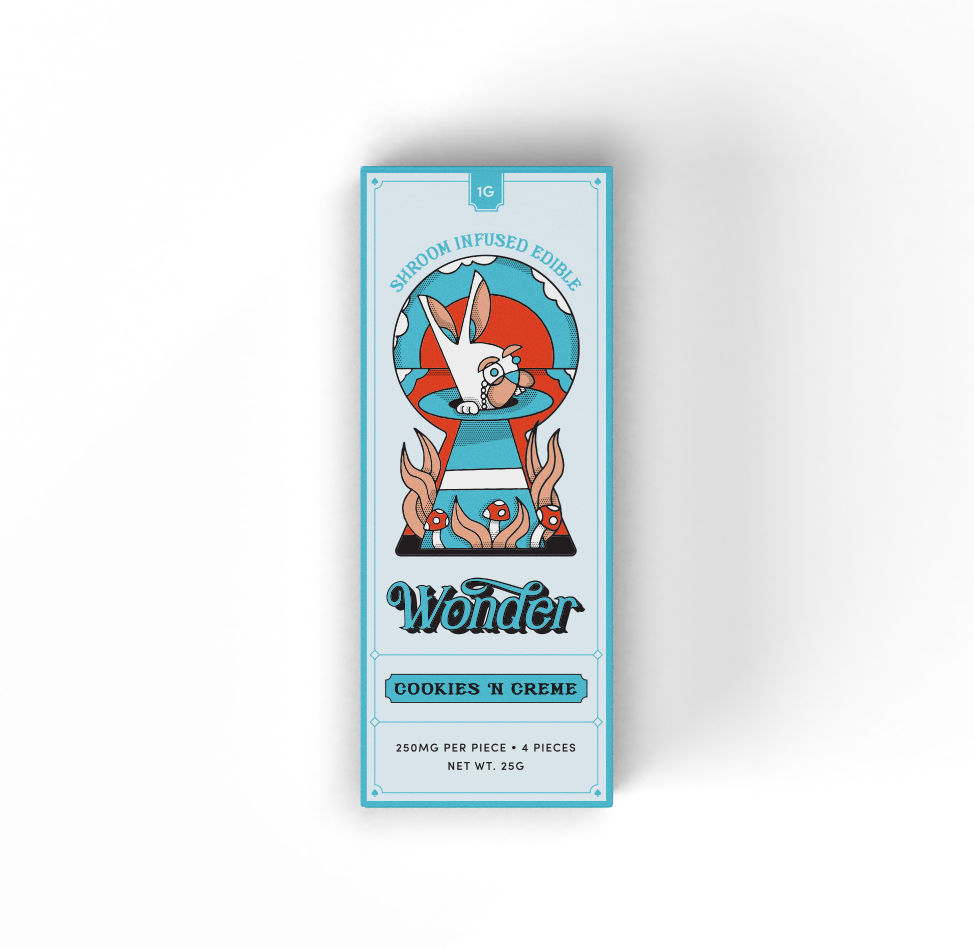 WONDER SHROOMS CHOCOLATE | 1000MG PSILOCYBIN