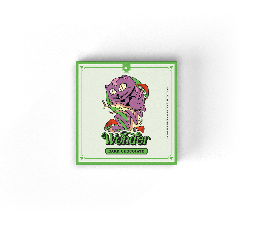 WONDER SHROOMS CHOCOLATE | 3000MG PSILOCYBIN