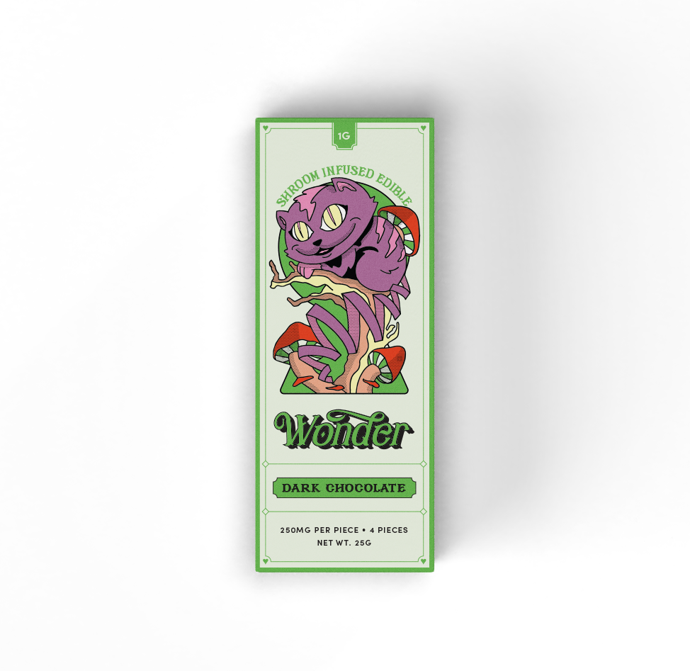 WONDER SHROOMS CHOCOLATE | 1000MG PSILOCYBIN