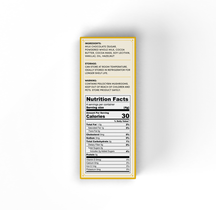 WONDER SHROOMS CHOCOLATE | 1000MG PSILOCYBIN