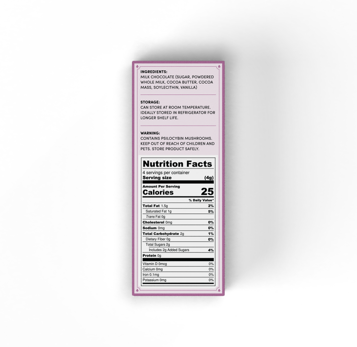 WONDER SHROOMS CHOCOLATE | 1000MG PSILOCYBIN