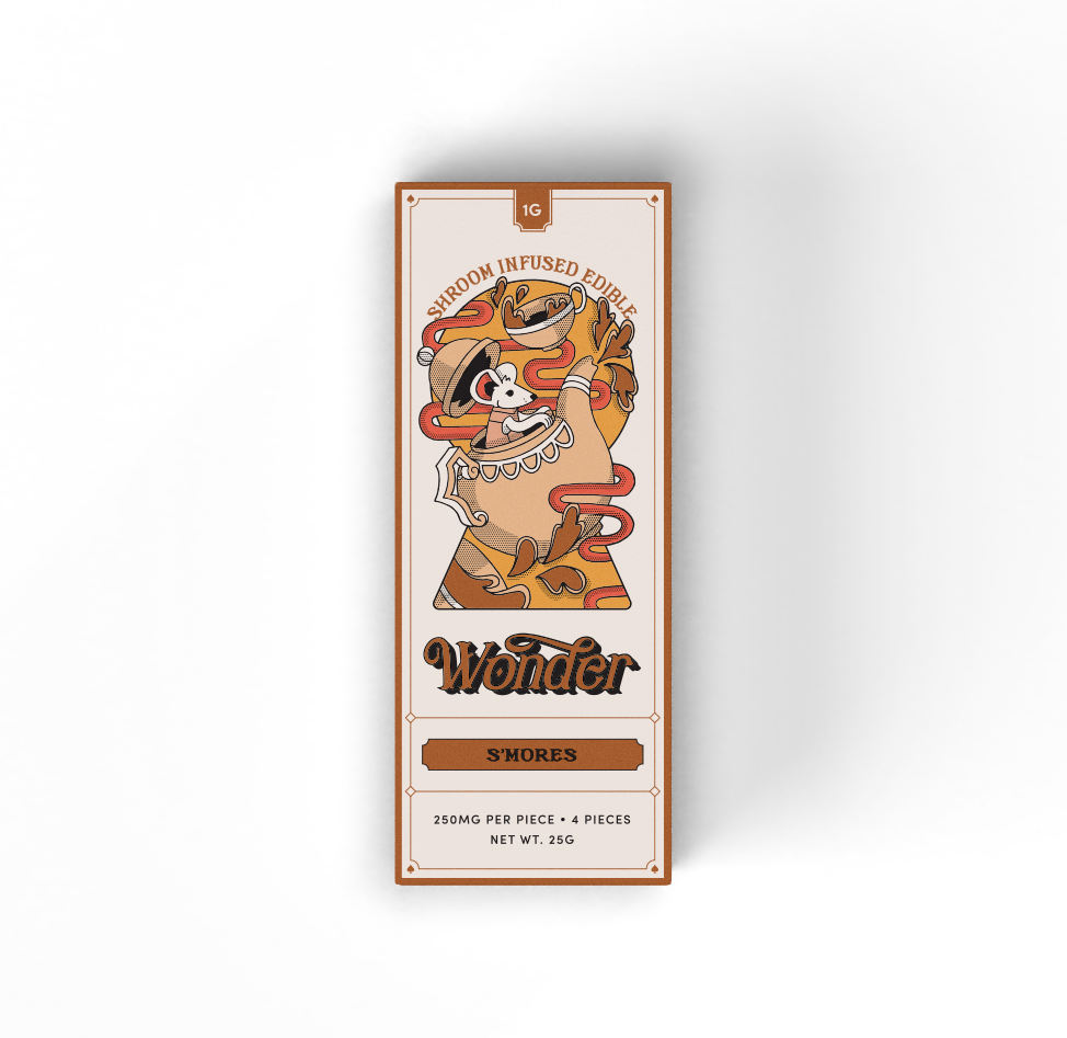 WONDER SHROOMS CHOCOLATE | 1000MG PSILOCYBIN