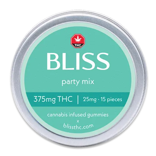BLISS THC GUMMIES | 375MG EDIBLES