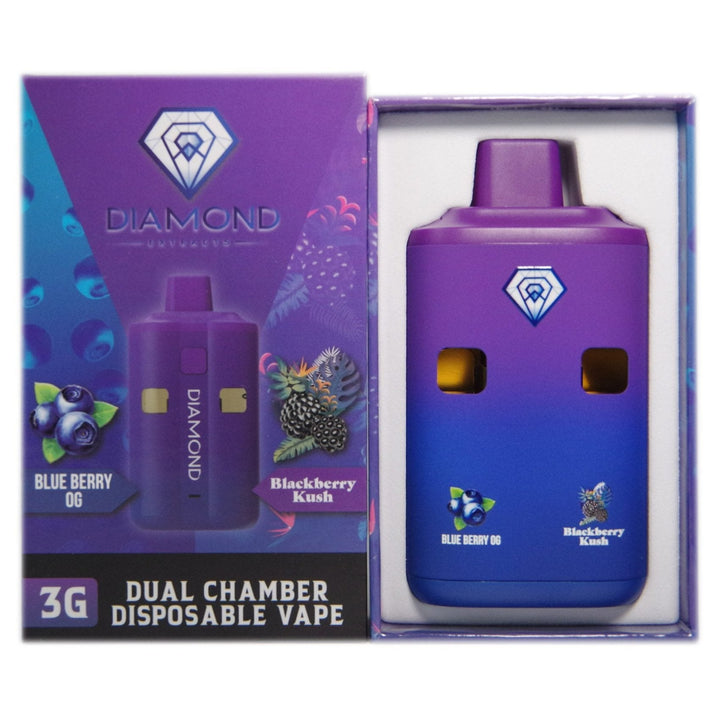 DIAMOND CONCENTRATES THC DUAL DISPOSABLE VAPE PEN | 6G