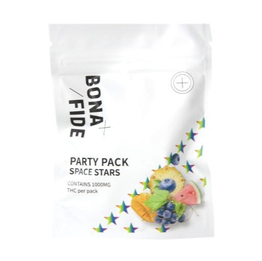 BONAFIDE SPACE STARS THC VEGAN GUMMIES | 1000MG EDIBLES